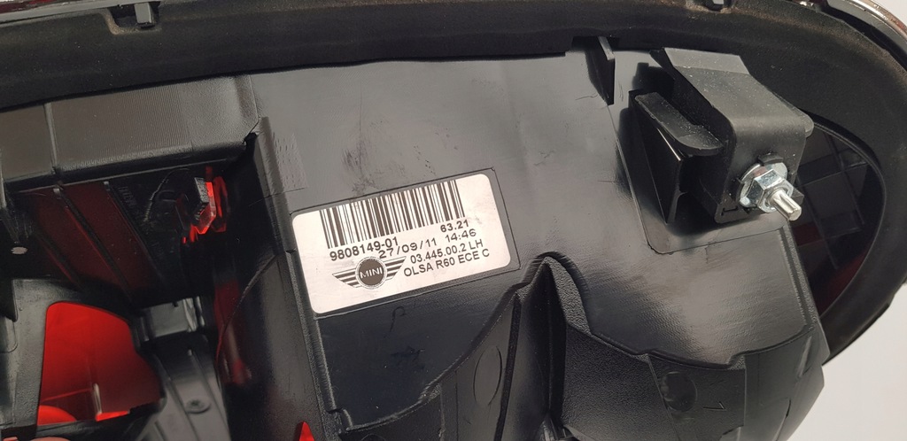 фото №3, Лампа задняя задняя левая mini countryman r60 r61 9808149