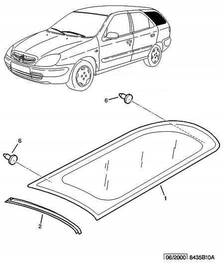 фото №5, Молдинг скло лівий задня citroen xsara ii 857346 oe!