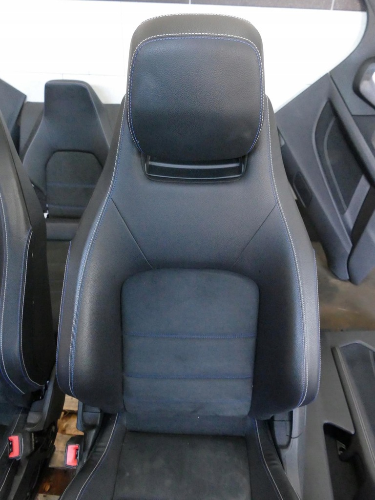 фото №12, Mercedes c c204 coupe lift набір amg сидіння сидіння заднє сидіння обшивка оббивка