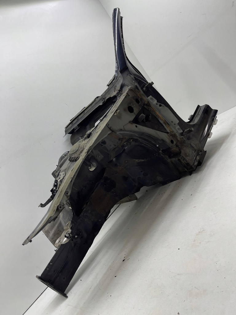 фото №6, Audi a6 c7 чверть підкрилок лонжерон лівий перед lz9y чорний | доставка!