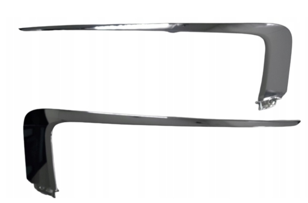 фото №9, Mitsubishi eclipse cross 21 - накладки бампера хром комплект 4 штуки