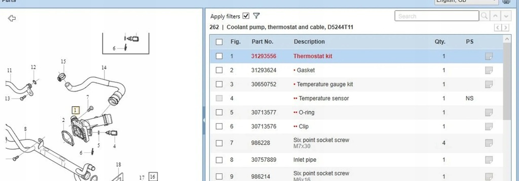 фото №5, Volvo v70 2013 термостаты