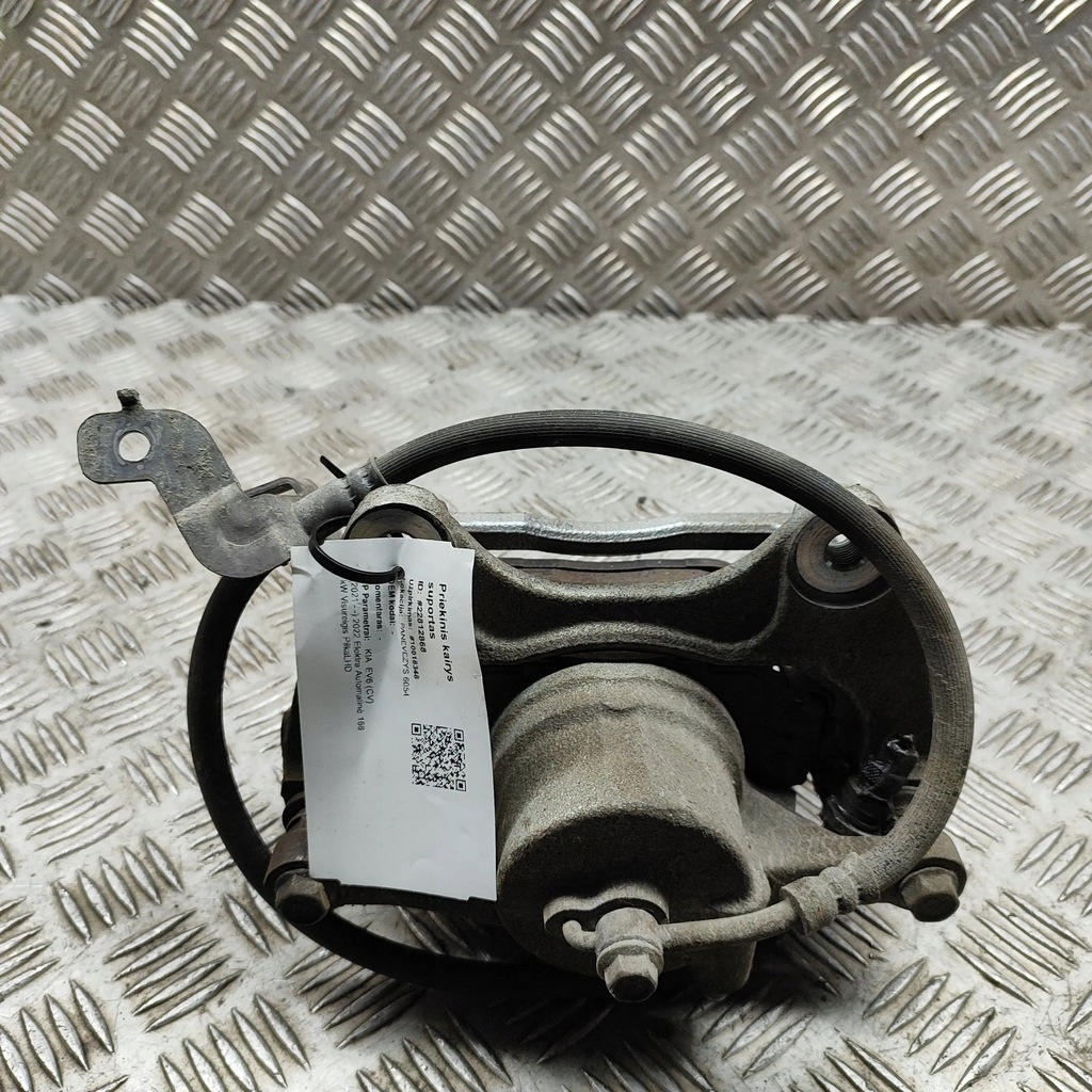 фото №6, Kia ev6 2022 левая сторона суппорт тормозной передний