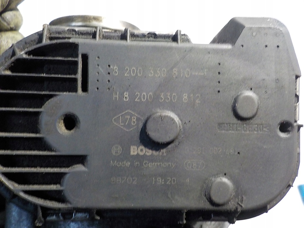 фото №8, Trafic ii 2.0 dci радіатор вихлопних газів egr 8200611709 дросельна заслінка