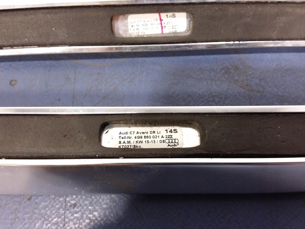 фото №7, A6 s6 c7 kombi рейлінги 4g9860021a 4g9860022a 2szt