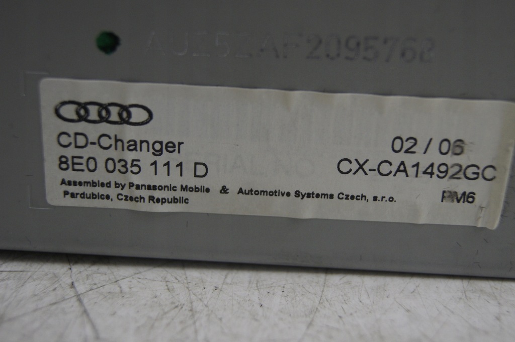 фото №10, Радио cd + чейнджер audi a3 8p 3d
