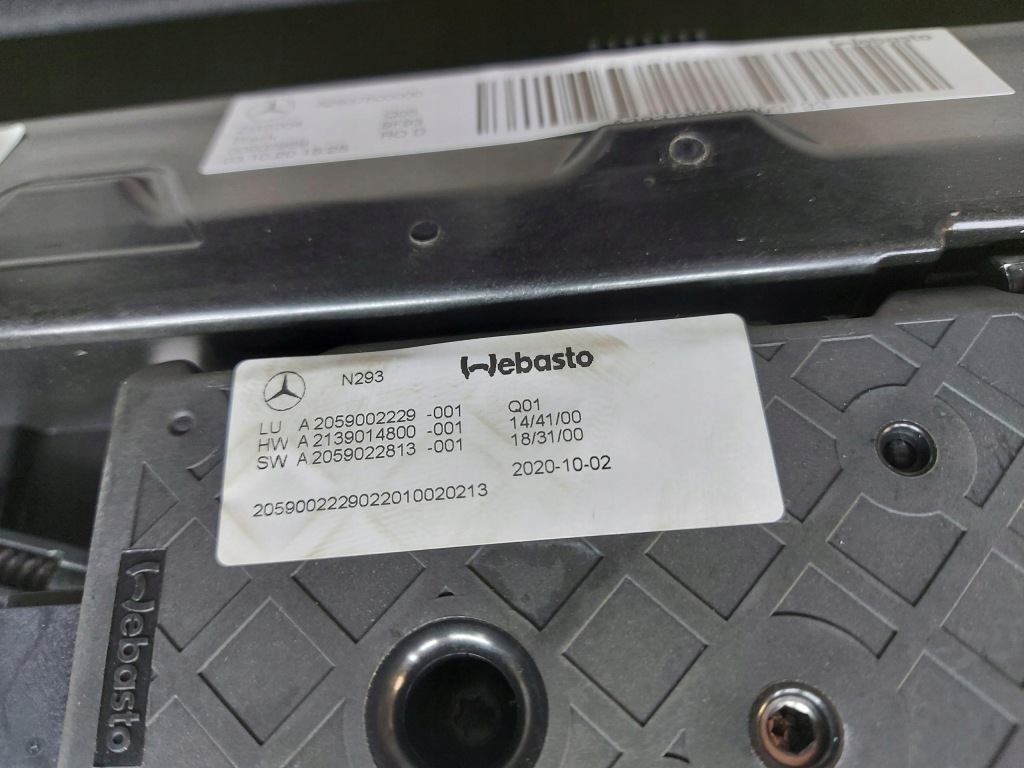 фото №5, Mercedes eqc 400 w293 дах люк панорама a2937800000