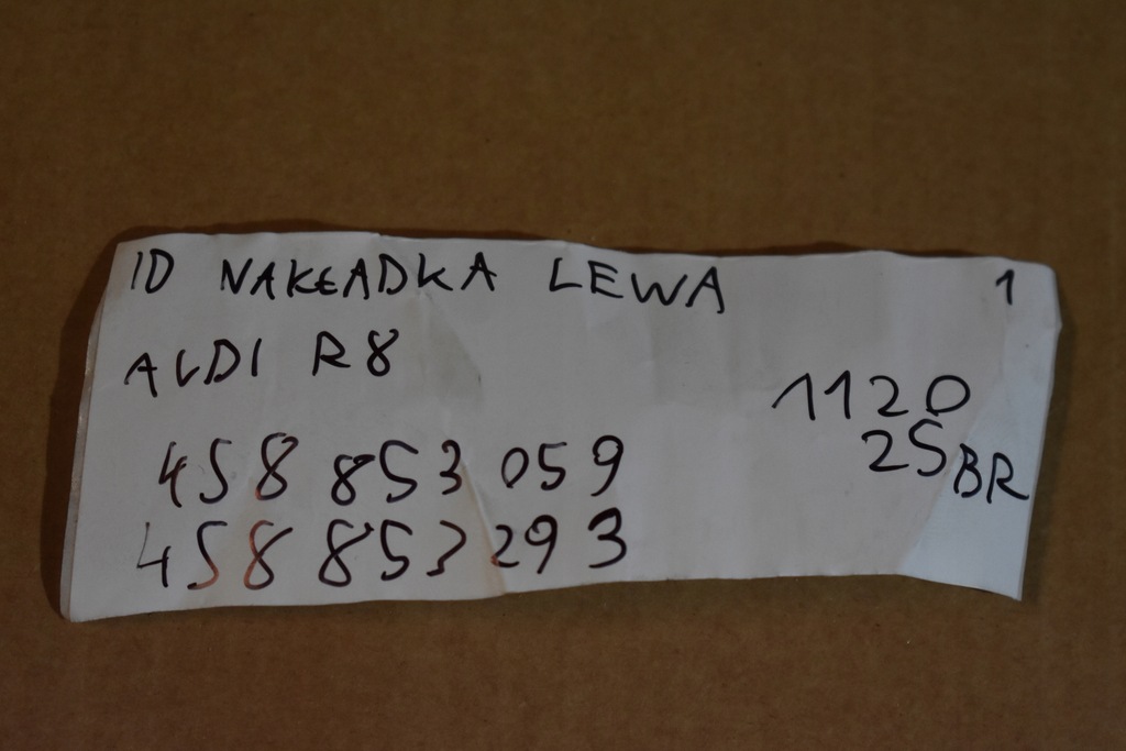 фото №7, Idealna накладка левая audi r8 1