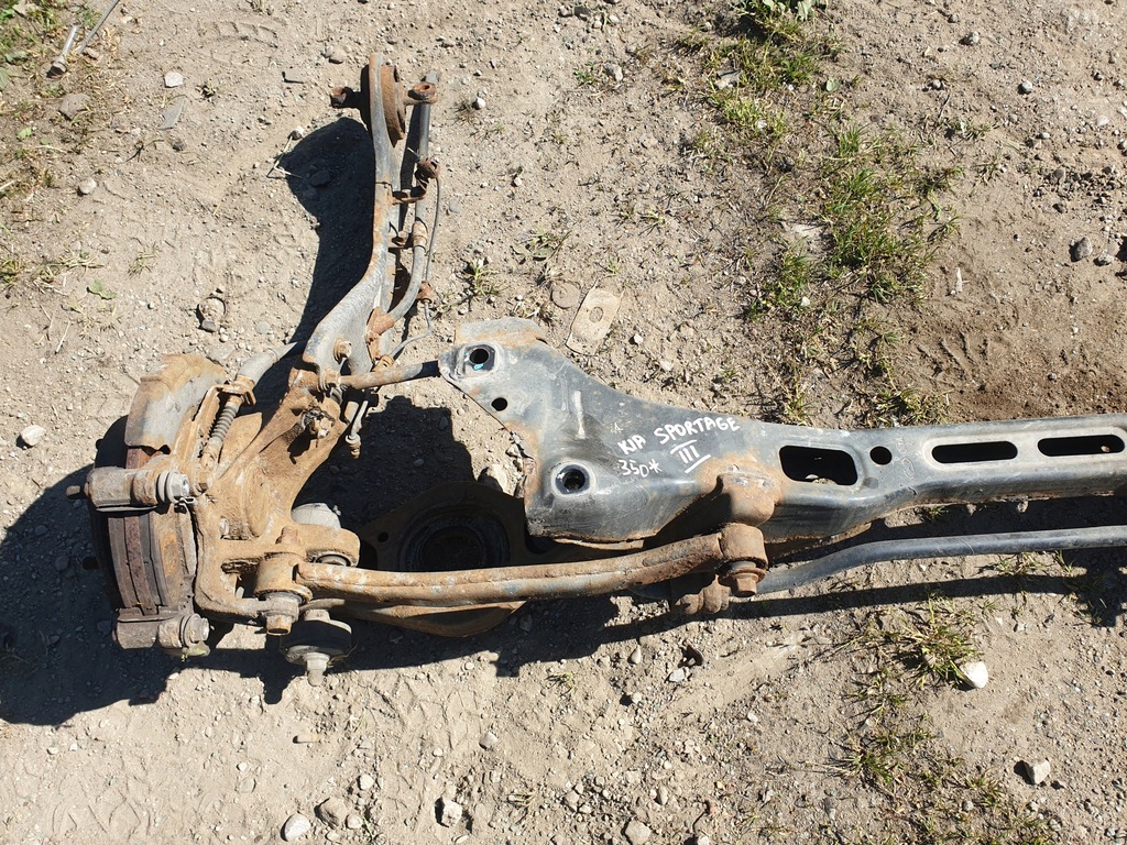 фото №4, Балка задня oś підвіска задня kia sportage iii