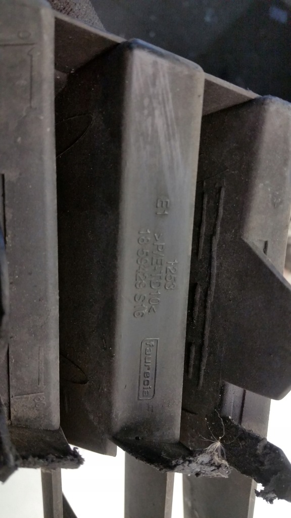 фото №11, Решётка средняя бампера перед renault clio iii 05-12 1859429s16