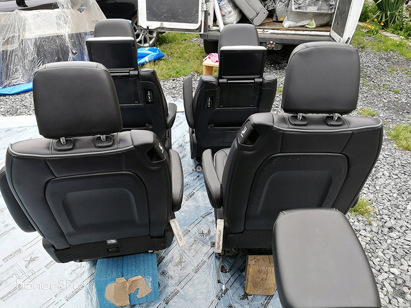 фото №6, Chrysler pacifica 2018 сидіння чорні сидіння шкіра