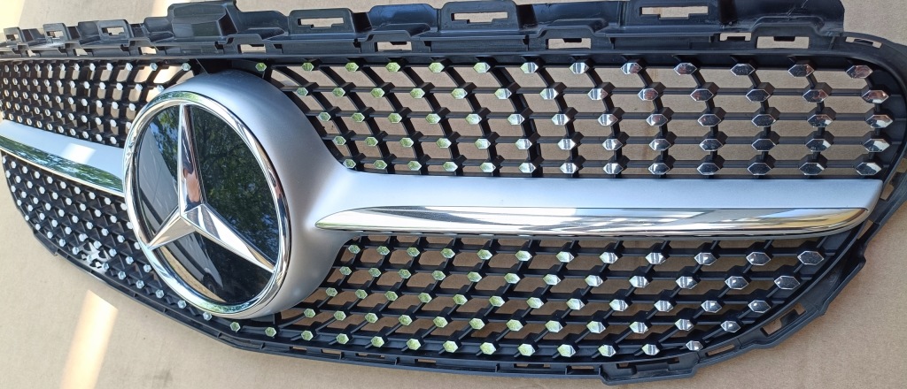 фото №8, Mercedes c-klasa w205 решітка радіатора решітка радіатора diamant lift