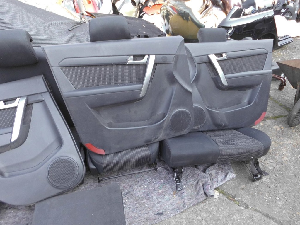 фото №7, Салон сидіння заднє сидіння 7 пасажирський chevrolet captiva