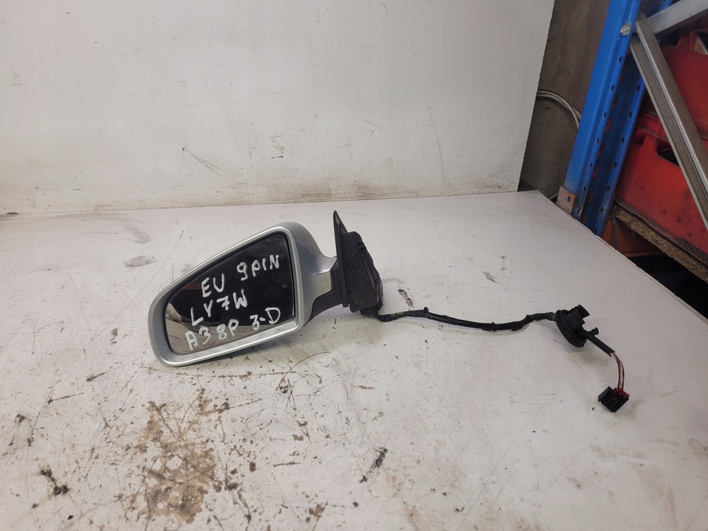 фото №1, Зеркало наружное левая audi a3 8p ly7w eu 9-pin