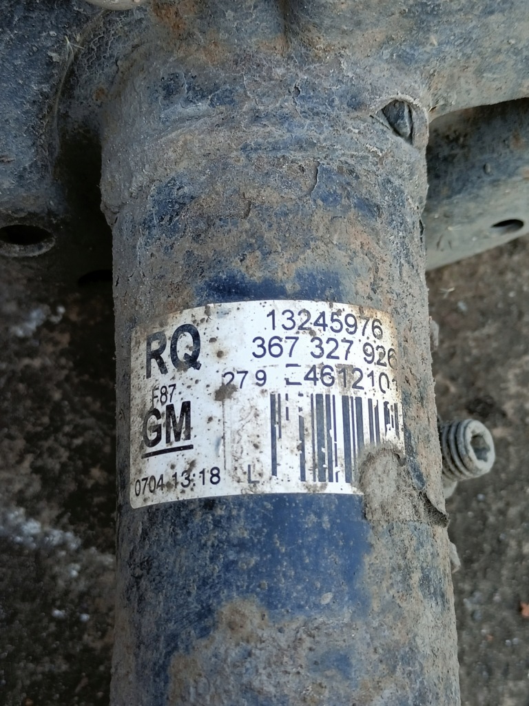 фото №4, Macpherson левый lub правый перед opel insignia a