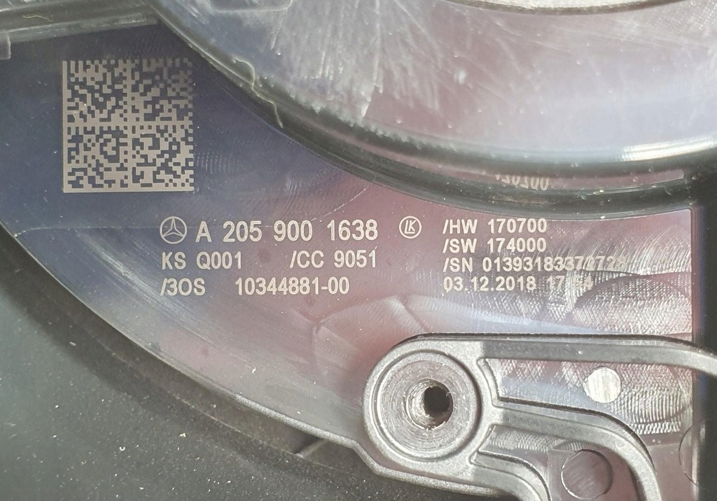 фото №9, Перемикач комбінований стрічка mercedes w205