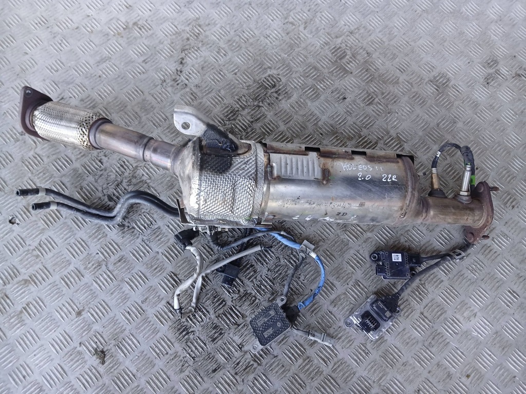 фото №1, Renault koleos ii катализатор dpf выхлоп конечный датчик 208029400r 2022r