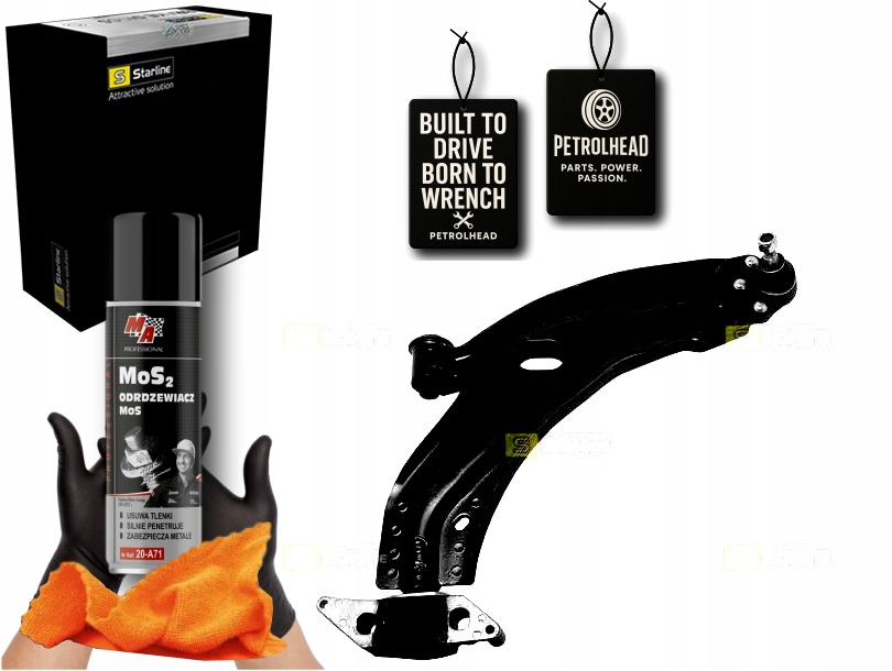 фото №1, Рычаг перед перед правая задняя fiat doblo palio 99 #petrolhead pro+ kit1