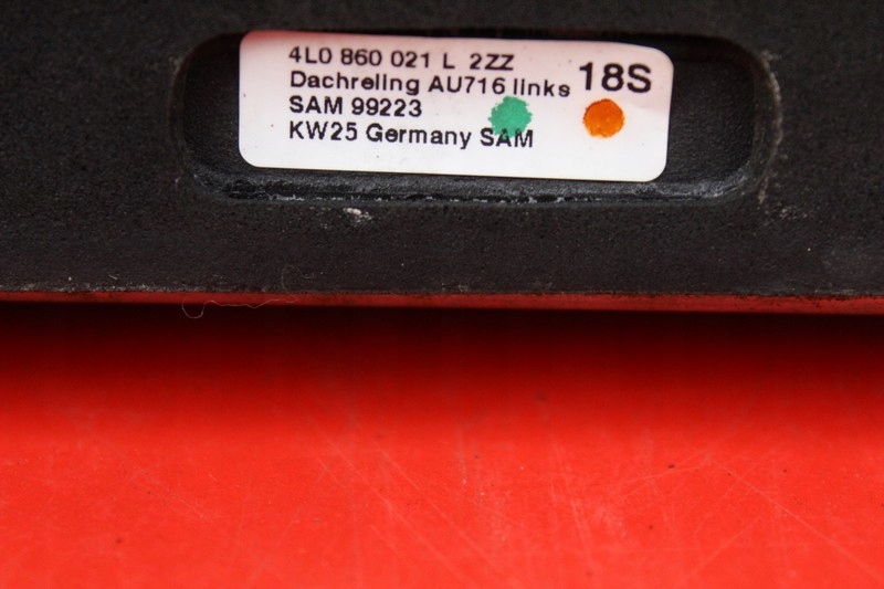 фото №8, Рейлинг рейлинги кровельные audi q7 4l 07r