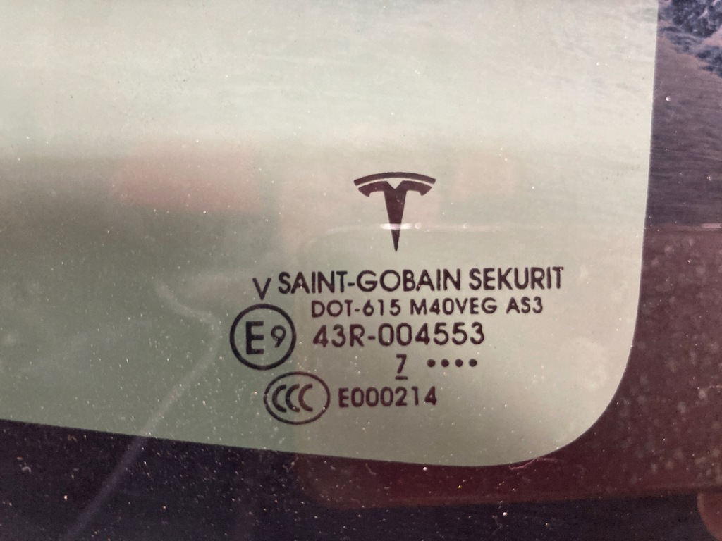 фото №5, Стекло кузовная правая tesla x