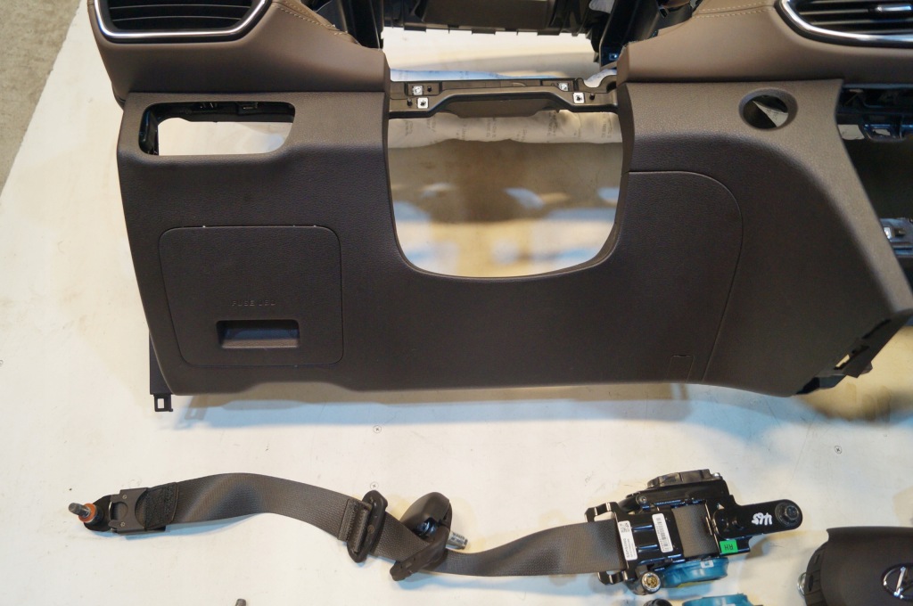 фото №7, Santa fe iv 19- приборная панель консоль pas подушка безопасности kpl.