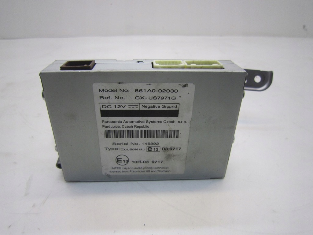 фото №1, Toyota corolla e15 блок управления модуль 861a002030