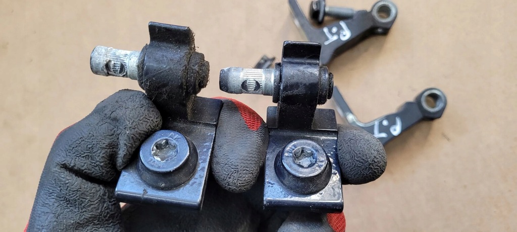 фото №6, S4 b8 lift a4 петля петлі двері праве правий задня lx5r