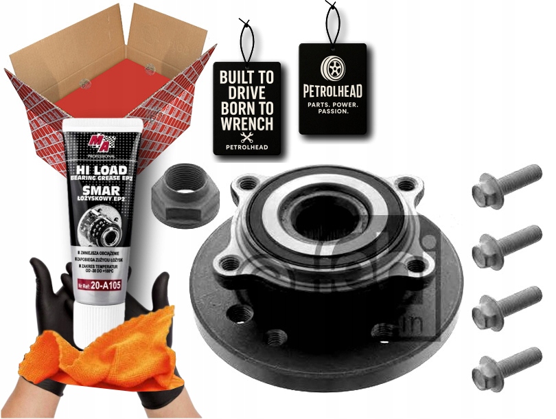 фото №1, Набор подшипник колеса с ступица mini r50 r53 r52 #petrolhead pro+ kit7