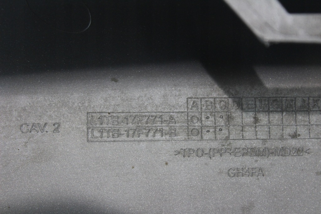 фото №10, Спойлер накладка бампер перед ford puma mk2 l1tb-17f771a