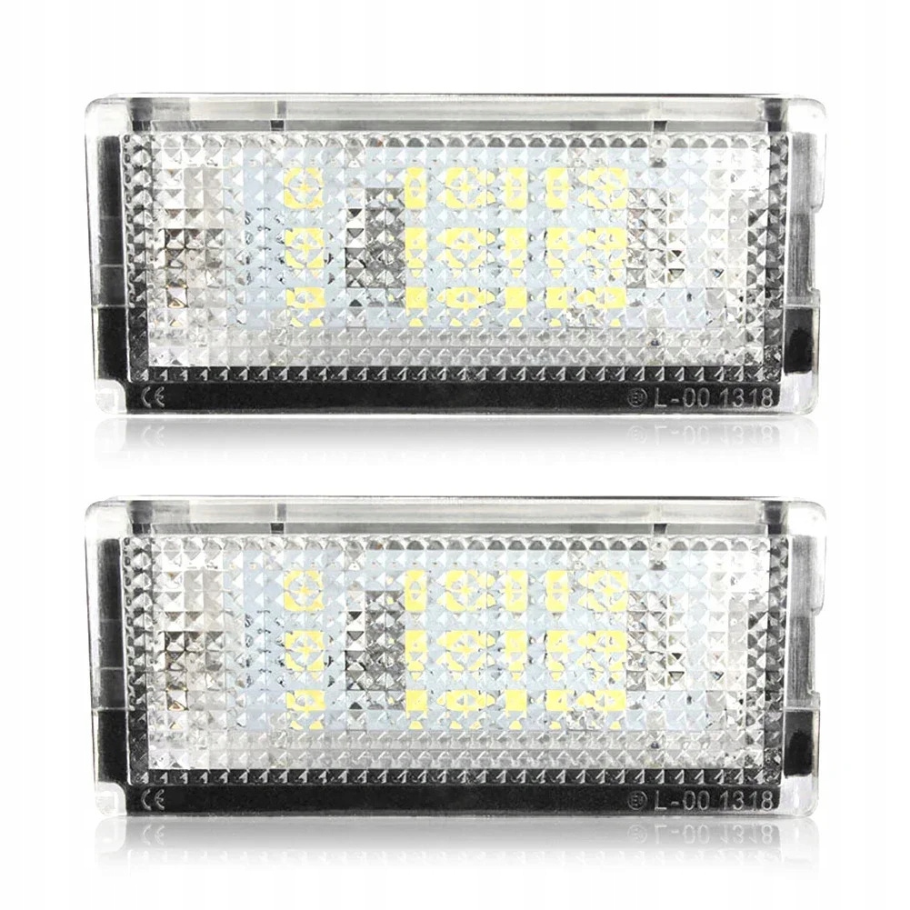 фото №14, Фонари подсветка номерного знака регистрационный led bmw e46 sedan kombi canbus