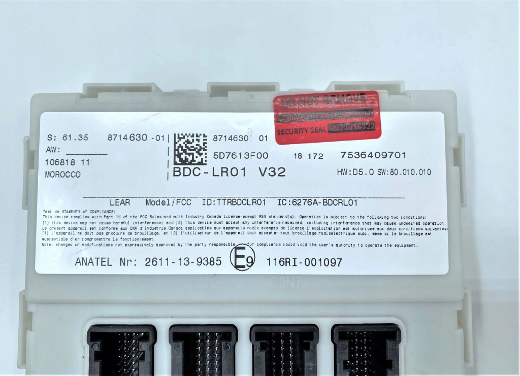 фото №8, Bmw i3 2018 блок управления / модуль комфорта 61358714630