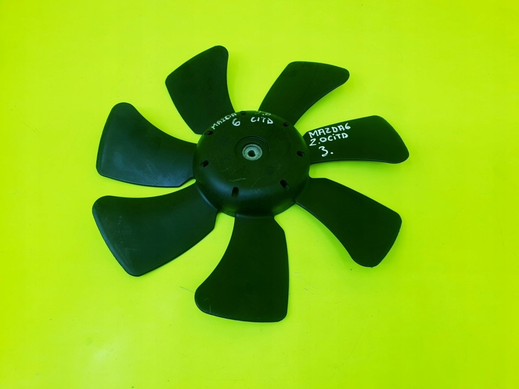 фото №1, Вентилятор лопать вентилятора радіатора mazda 6 2.0 citd