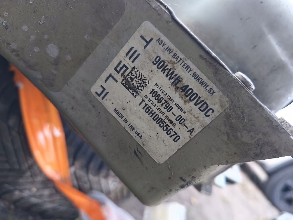 фото №10, Аккумулятор главная tesla model x 90kwh 400vdc 1088790-00-a