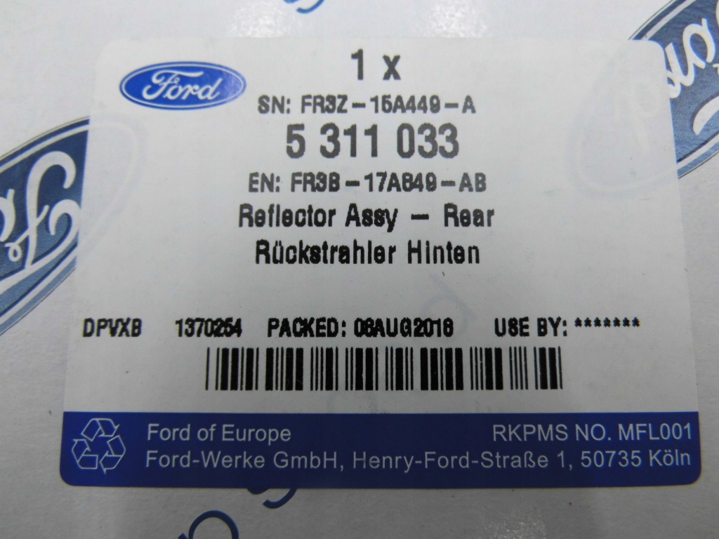 фото №9, Відбивач задній лівий ford mustang mk6 15-17 5311033