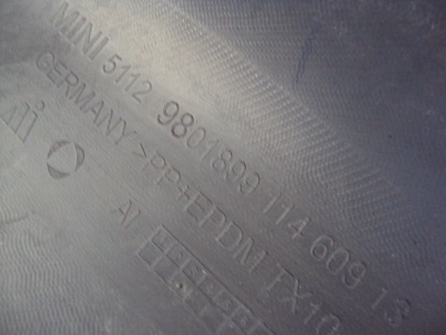 фото №5, Накладка бампера задняя mini countryman r60 10-16