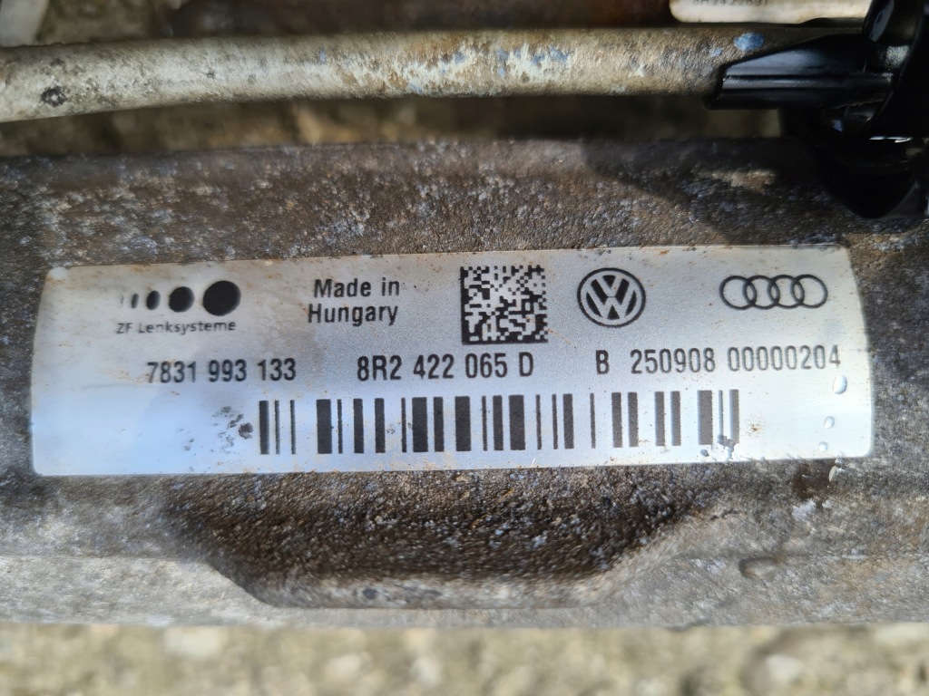 Audi q5 8r0 трансмісія рейка рульова 8r2422065d Доставка