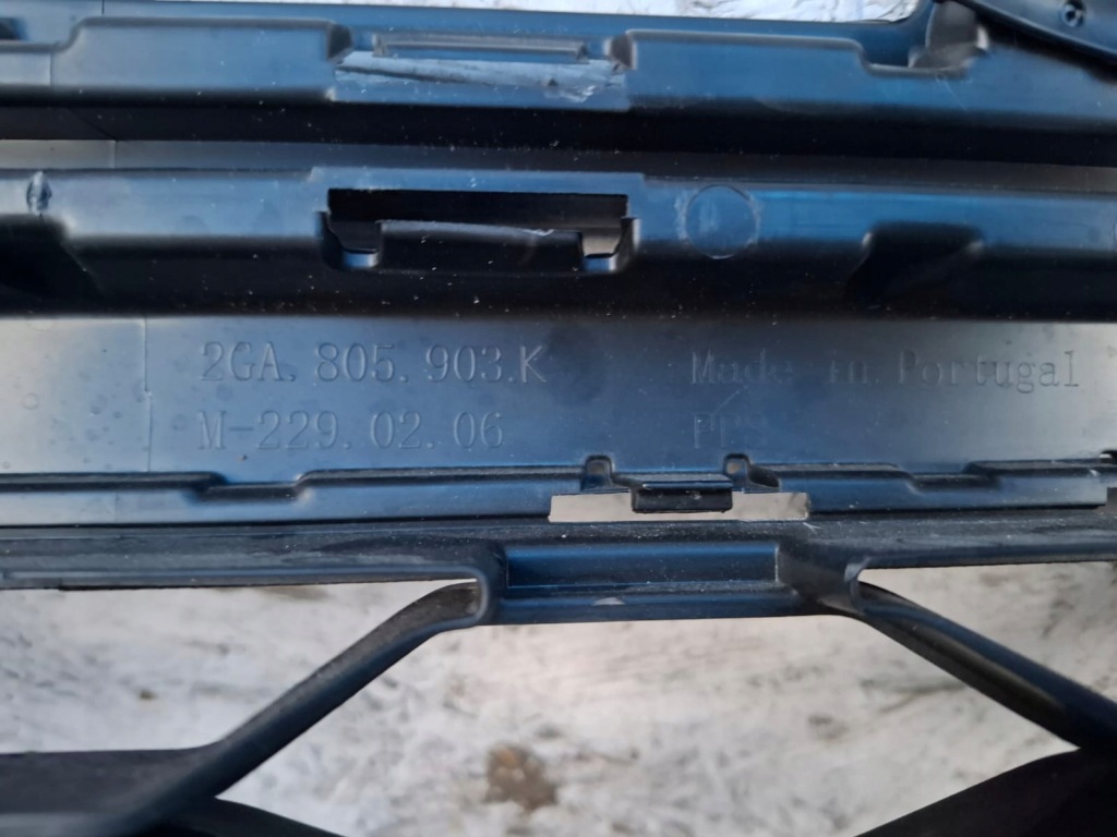 фото №2, Vw t-roc lift 2ga805903k спойлер бампера перед