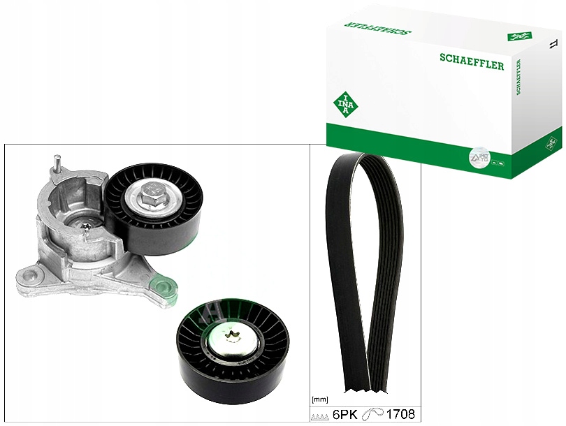 фото №1, Набор ремни многоручейковых с ролики citroen c5 c5 i c5 ii c8