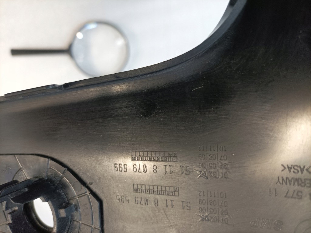 фото №11, Накладка ґрати бампера ліва bmw 3 g20 g21