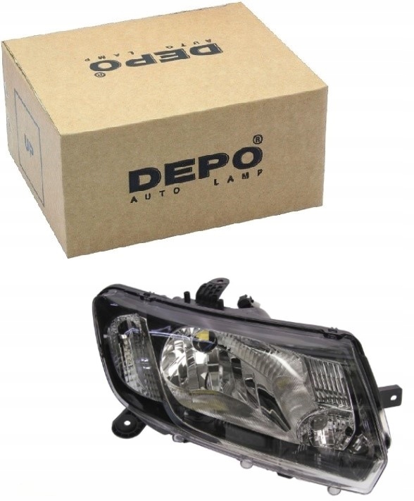 фото №1, Фара лампа передняя правая dacia sandero ii 1.2/1.5 2012-