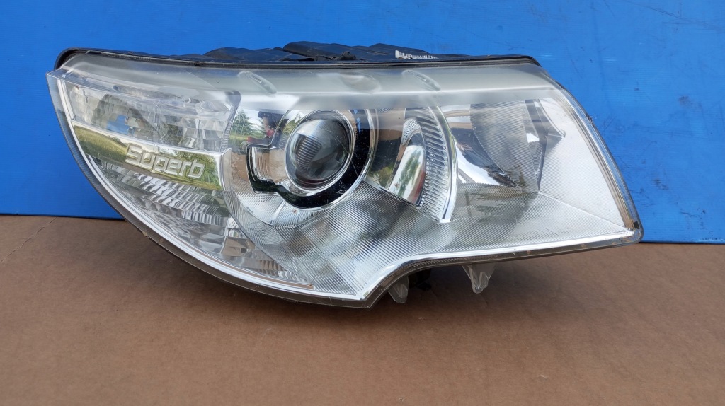 фото №12, Лампа правый перед ксенон eu 3t1941016e skoda superb ii 2 08-13