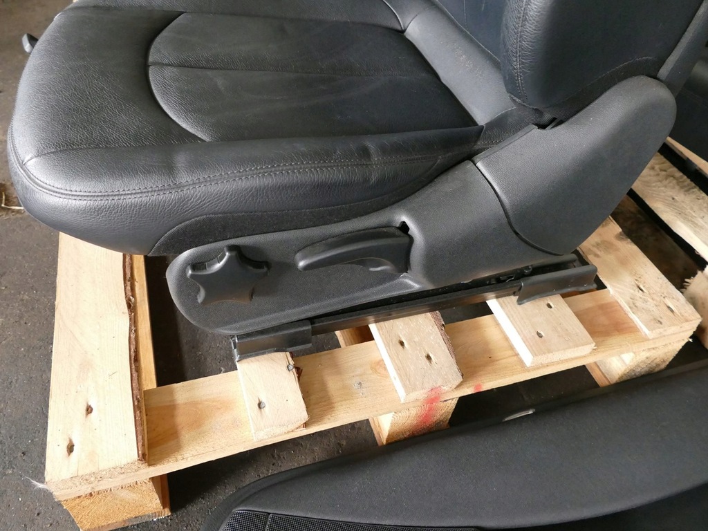 фото №11, Mercedes w209 c209 lift amg сидіння заднє сидіння обшивка оббивка комплект шкіра