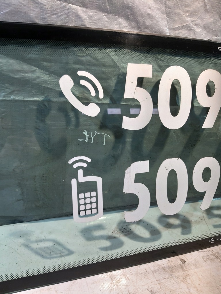 фото №3, Скло задня задня автобус isuzu turquoise