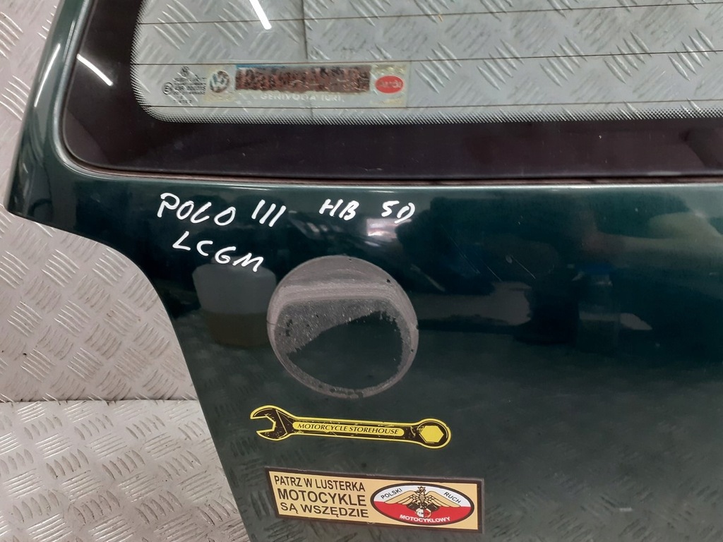 фото №6, Крышка багажника багажника vw polo iii lc6m