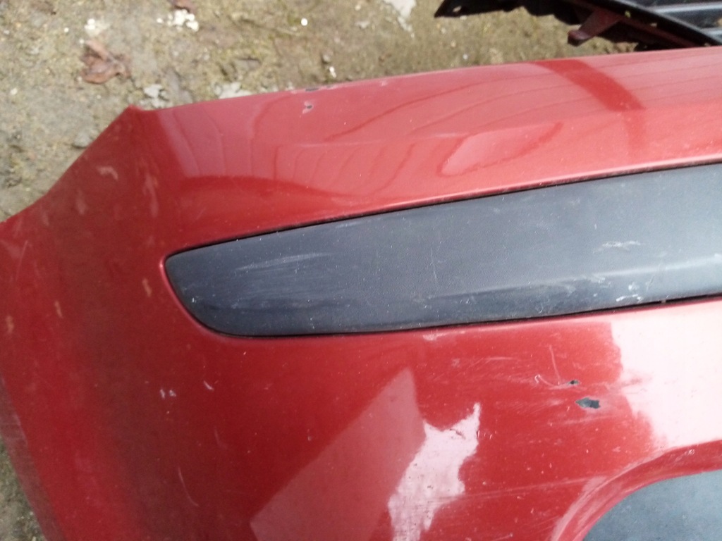 фото №14, Бампер перед передний renault modus i teb76 красный хороший