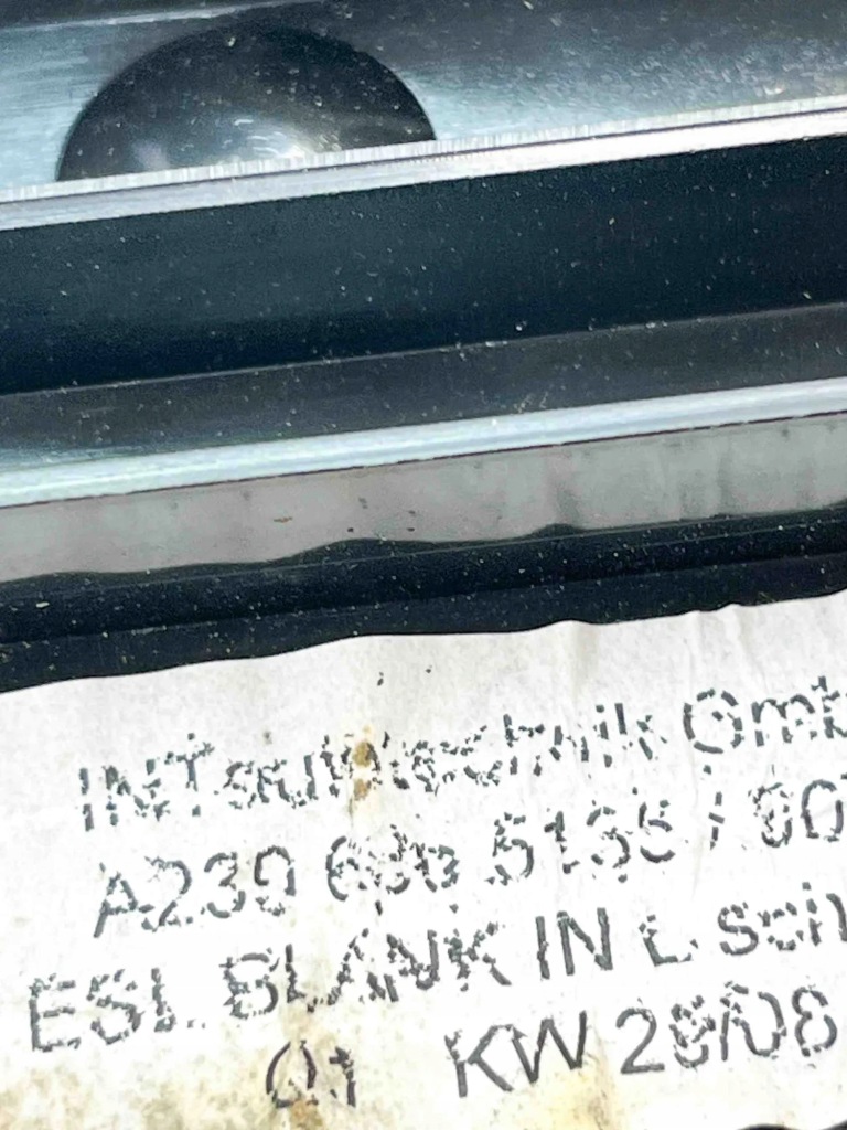 Купити Передня ліва молдинг декоративна поріг mercedes-benz sl r230 a2306801935