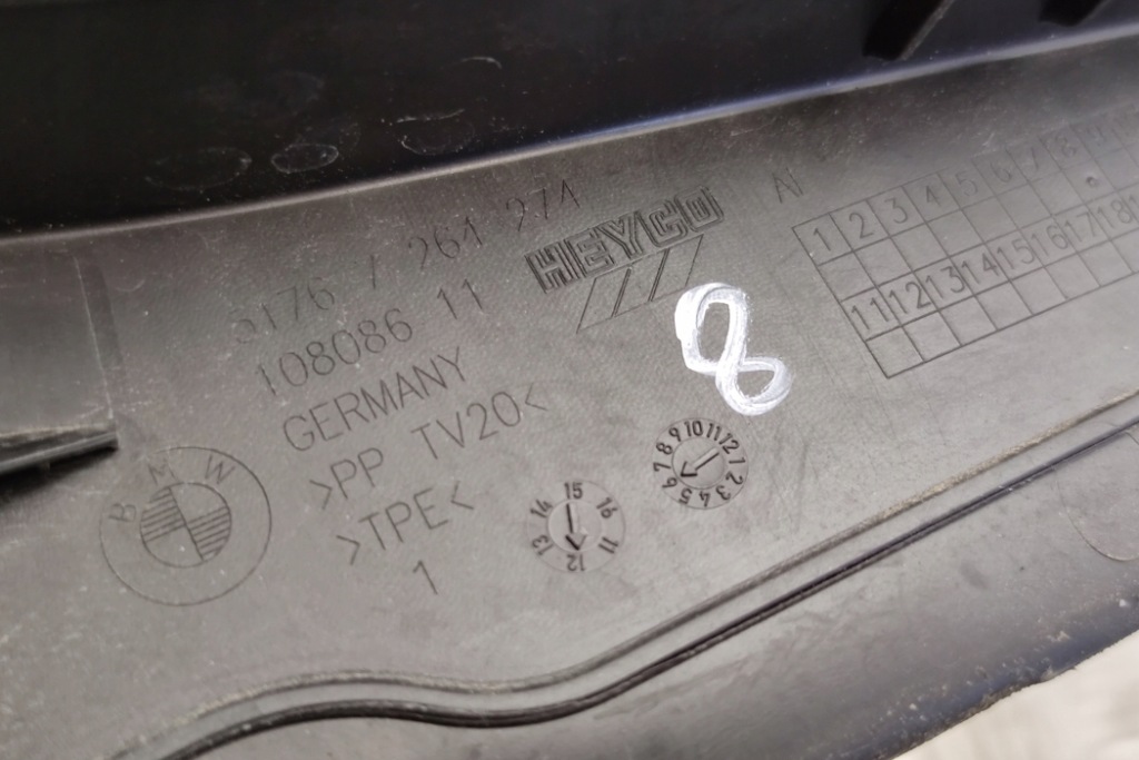 фото №9, Направляющая передний правого крыла bmw 3 f30, f80 7264274 2.0l дизель