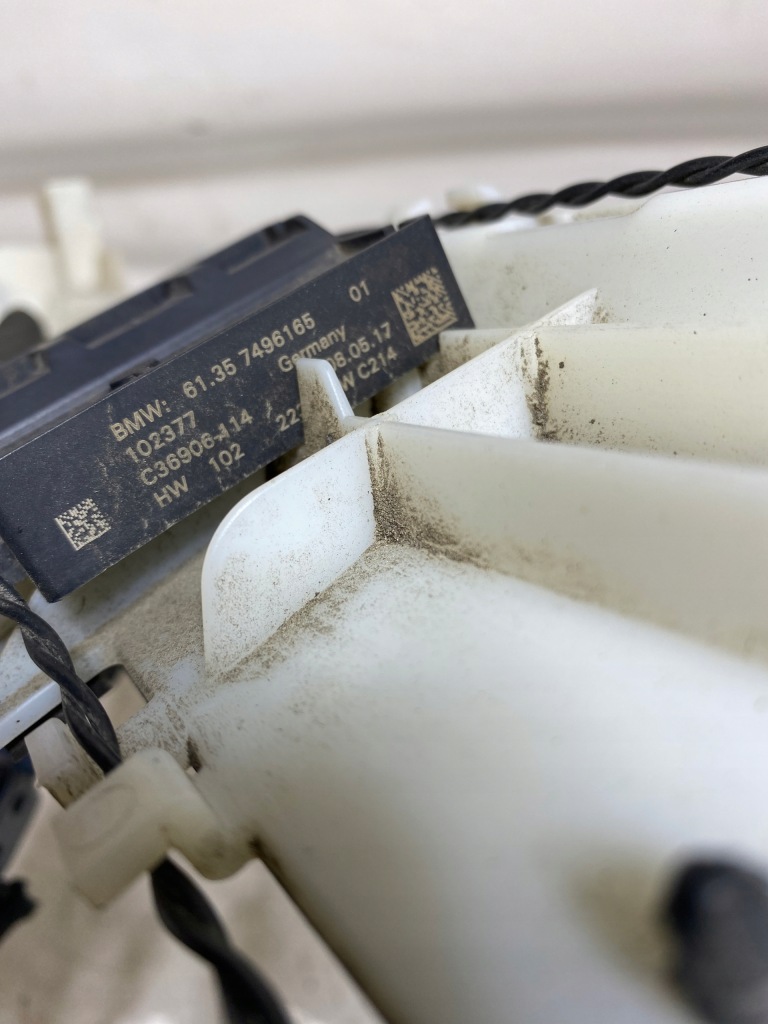 Bmw f45 блок керування smart open багажника комплект з шланги молдинг 7496165 Зі Шроту