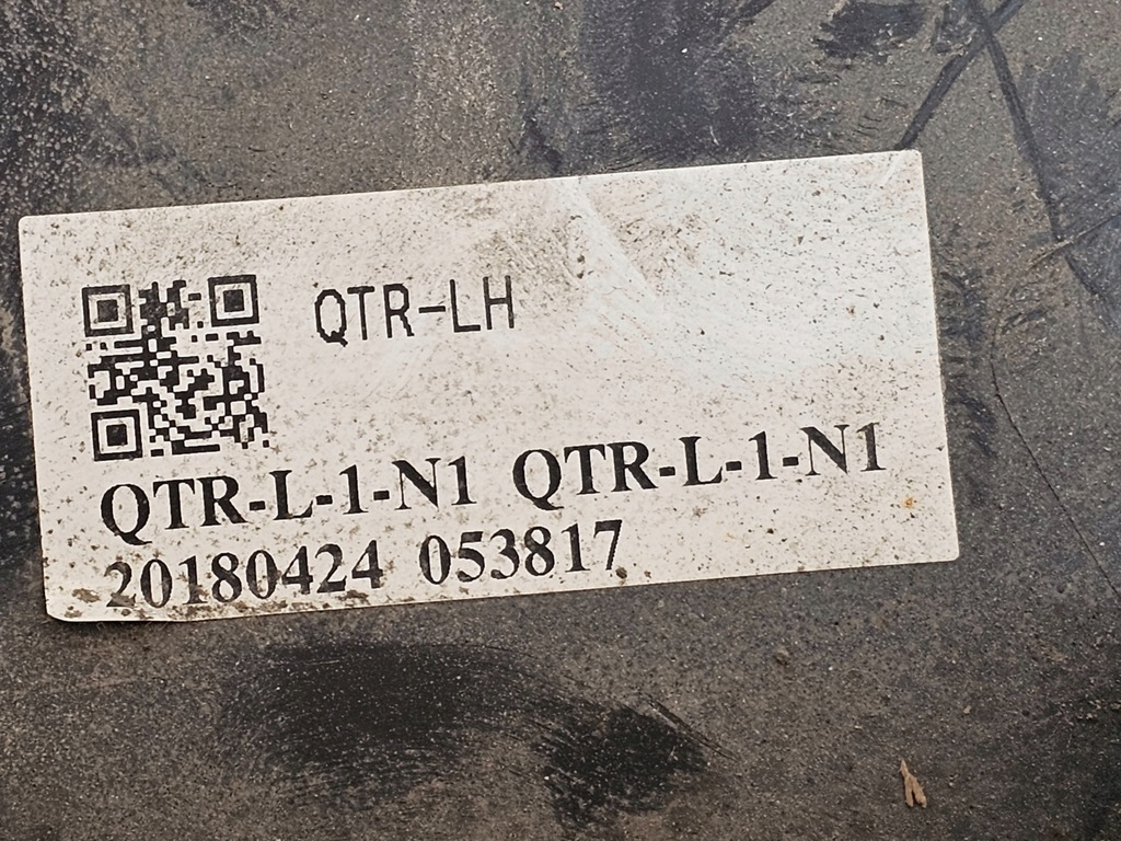 фото №14, Subaru crosstrek 17- молдинг крыла левый задняя 1112fl150 usa