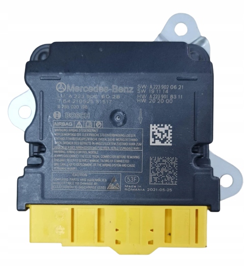 фото №1, Датчик блок управления модуль подушка безопасности mercedes w223